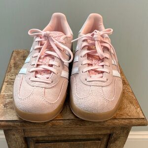 adidas indoor gazelle pink size 6